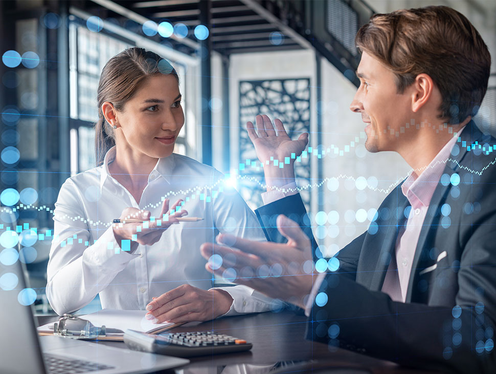 Reunião de consultoria tecnológica